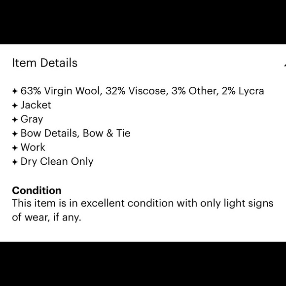 CLASSIQUES ENTIER size 12 grey tweed wool jacket in excellent condition - Picture 3 of 12